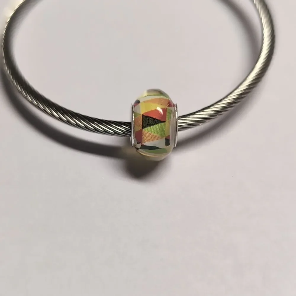 Silver Christmas Charm for‎ Pandora Style Bracelet